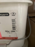 BRAND NEW OMG  RIBBED 3" Flat Galvalume Insulation Plate 1,000ct   | SPGA3C
