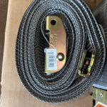 (2) New Kinedyne 651601 2" by 16' Spring Loaded Logistic Cam Buckle Strap