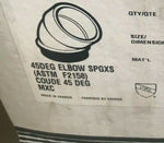20 Central Vac Spigot 45 Degree - 765518W-Mega Mart Warehouse-Ultimate Unclaimed Freight Buyer and Seller Specialists