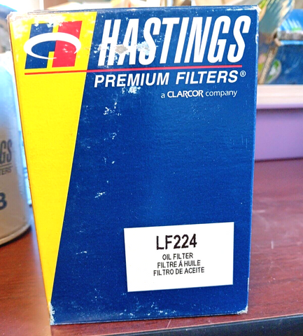 HASTINGS LF224 HEAVY DUTY OIL FILTER (FREE SHIPPING)