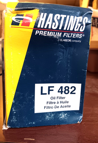 HASTINGS LF 482 PREMIUM OIL FILTERS (FREE SHIPPING)