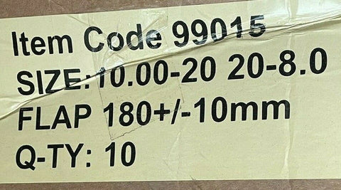(2) Premium Service Truck Tire Inner Tube TR444 Valve Stem 10.00-20 10.00R20