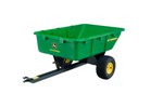 NEW GENUINE John Deere PCT-100JD 650lb Capacity Plastic Dump Cart for Lawn Mower-Mega Mart Warehouse-Ultimate Unclaimed Freight Buyer and Seller Specialists
