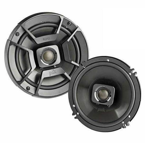 (1 PAIR) Polk Audio 6.5" 300W 2 Way Car Marine ATV Stereo Coaxial Speakers DB652-Mega Mart Warehouse