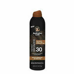 (6) Australian Gold CONTINUOUS SPRAY SUNSCREEN Spf 30 W/ INSTANT BRONZER 6oz