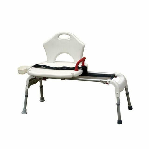 (2) Drive Medical Sliding Transfer Chair - Bench Bath Shower OPEN BOX - Folding-Mega Mart Warehouse-Ultimate Unclaimed Freight Buyer and Seller Specialists